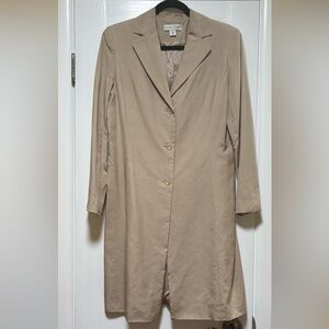 Casual Corner Beige Overcoat